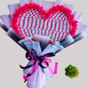 buket permen kiss