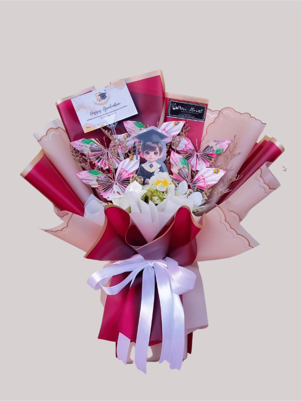 Buket uang 100 ribu