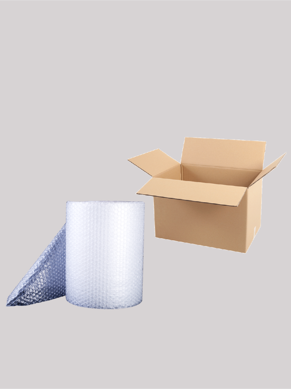 Kardus dan Bubble Wrapp Tambahan